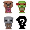 FUNKO BITTY POP SPLINTER TEENAGE MUTANT NINJA TURTLE 4 PERSONAGGI 2,5 CM