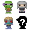 FUNKO BITTY POP DONATELLO TEENAGE MUTANT NINJA TURTLE 4 PERSONAGGI 2,5 CM