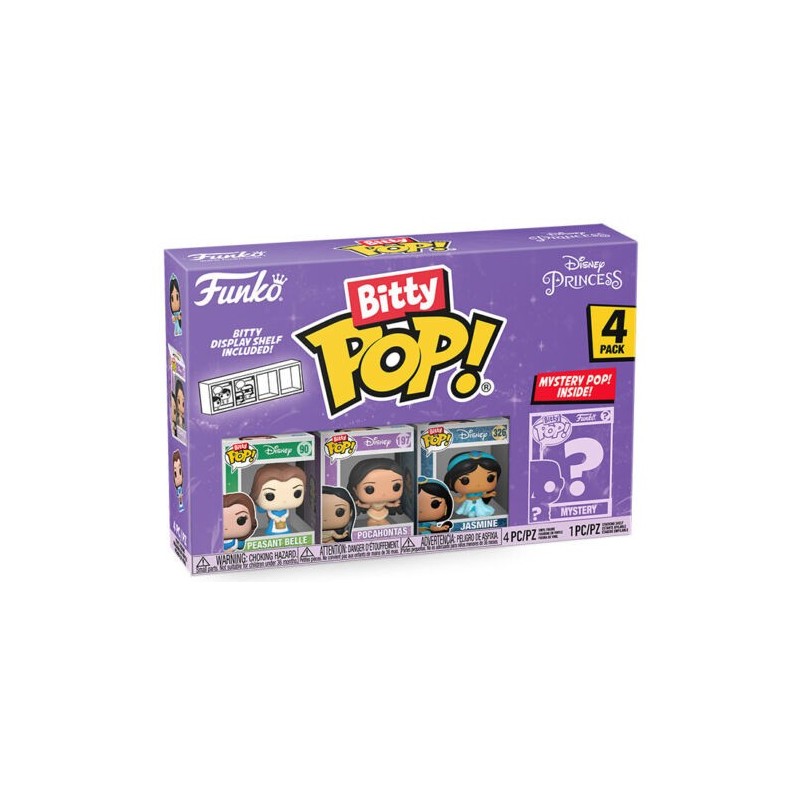Funko Bitty POP! Disney- Belle 4 Pack 73028 - Best Buy