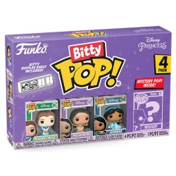 FUNKO BITTY POP BELLE DISNEY PRINCESS 4 PERSONAGGI  VINYL FIGURE 2,5 CM - 73031