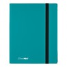 ALBUM 9 TASCHE 360 CARTE 20 PAGINE PRO BINDER ECLIPSE - SKY BLUE