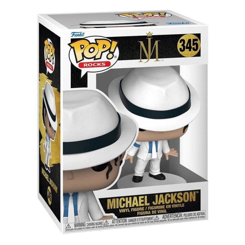 FUNKO POP 345 ROCKS - MICHAEL JACKSON SMOOTH CRIMINAL VINYL FIGURE 9CM