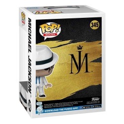 FUNKO POP 345 ROCKS - MICHAEL JACKSON SMOOTH CRIMINAL VINYL FIGURE 9CM