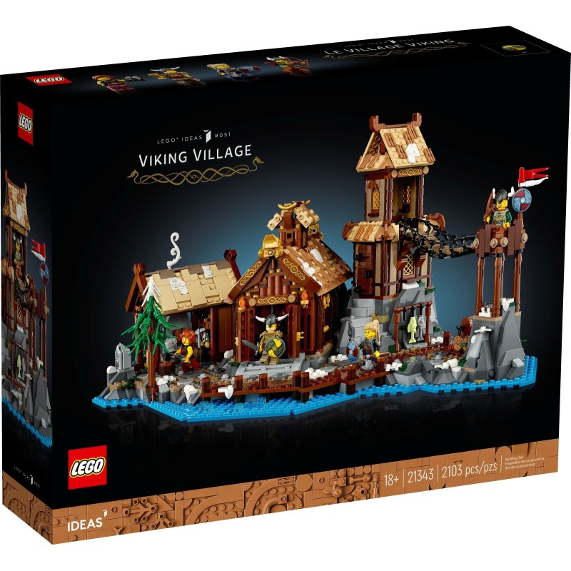 LEGO 21343 VILLAGGIO VICHINGO IDEAS 2023