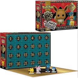 FUNKO POP CALENDARIO AVVENTO POKEMON 2023 CON 24 POKEMON VINYL FIGURE