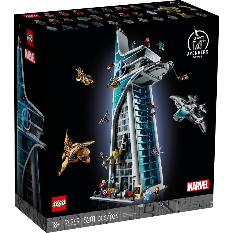 LEGO 76269 MARVEL SUPER HEROES TORRE DEGLI AVENGERS