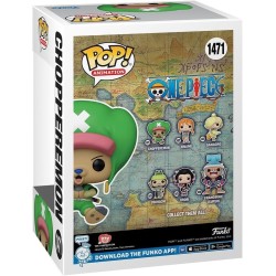 FUNKO POP 1471 CHOPPEREMON WANO FLOCKED ONE PIECE EXCLUSIVE 9CM