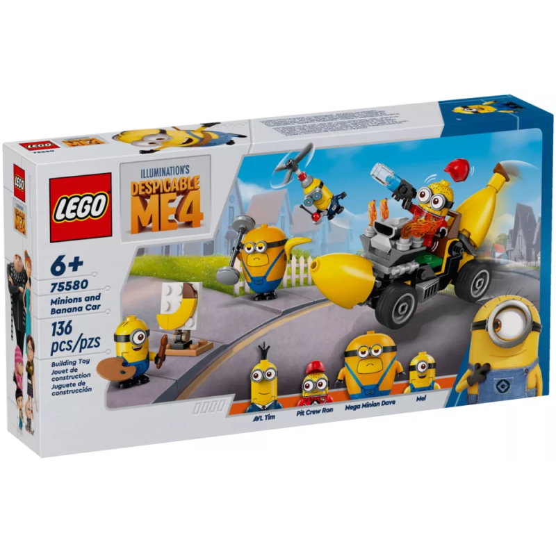 LEGO 75580 CATTIVISSIMO ME -I Minions e l’auto banana GIUGNO 2024