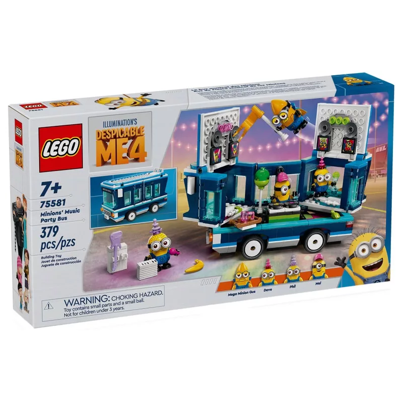 LEGO 75581 CATTIVISSIMO ME -Il Party Bus musicale dei Minions GIUGNO 2024