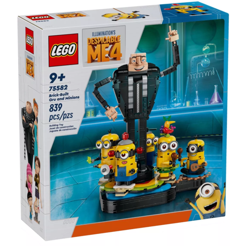 LEGO 75582 CATTIVISSIMO ME - Gru e Minions in mattoncini GIUGNO 2024