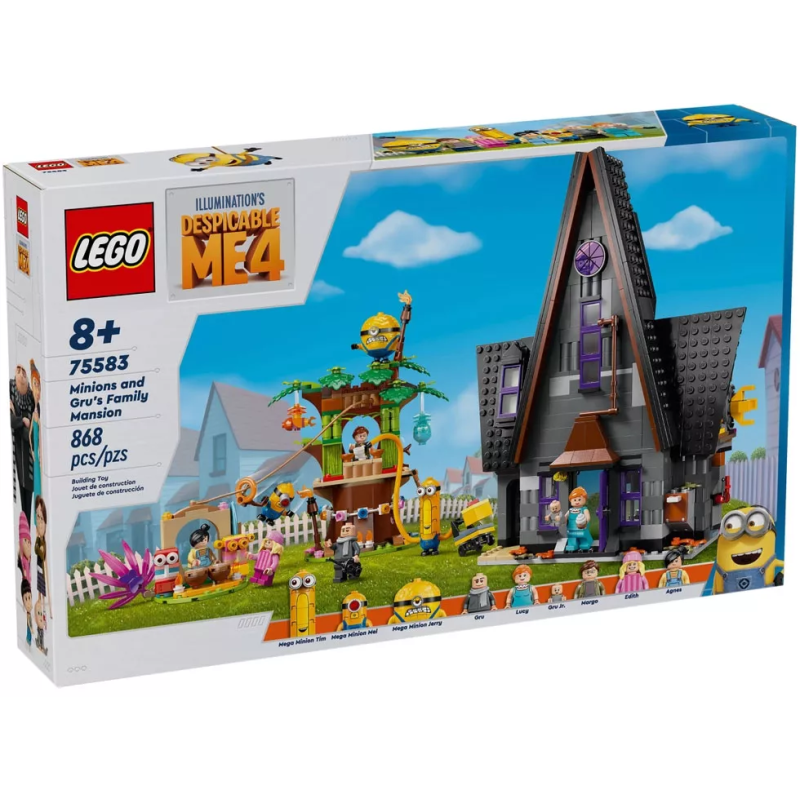 LEGO 75583 CATTIVISSIMO ME I Minions e la villa della famiglia di Gru GIU 2024