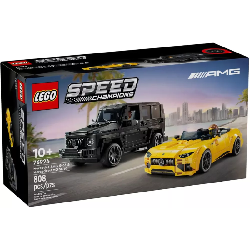 LEGO 76924 SPEED CHAMPIONS Mercedes-AMG G 63 e Mercedes-AMG SL 63 GIUGNO 2024