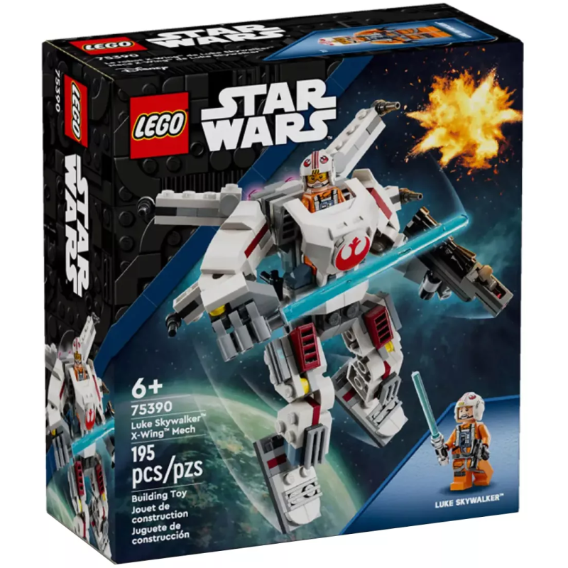 LEGO 75390 STAR WARS MECH X-WING DI LUKE SKYWALKER  GIUGNO 2024