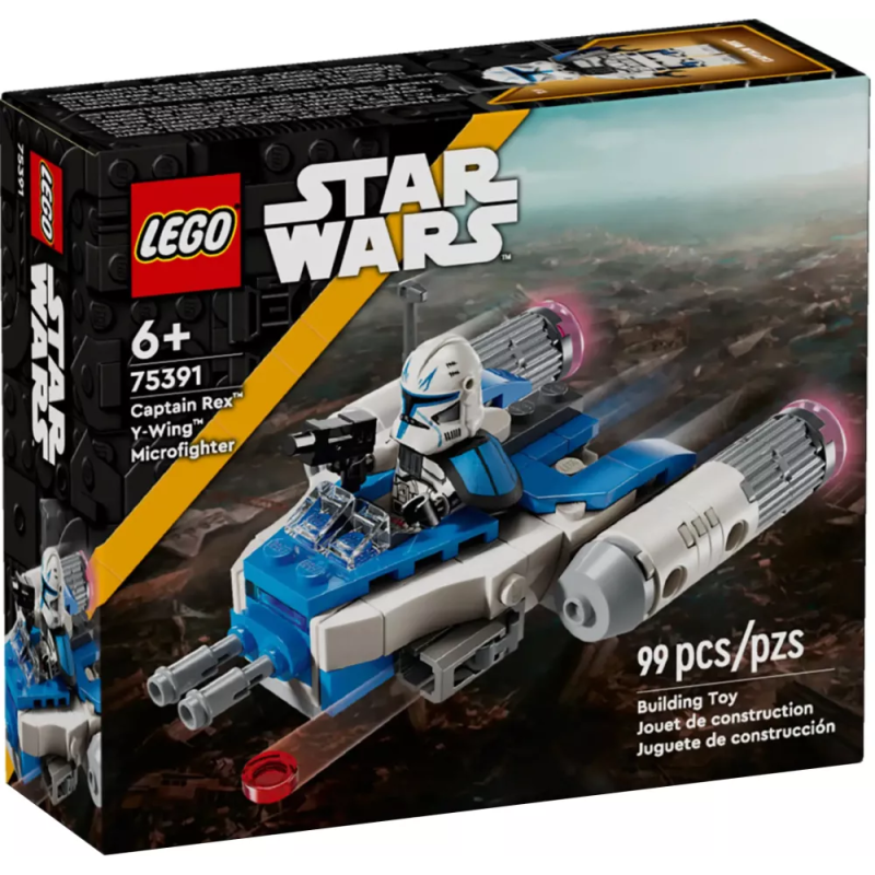 LEGO 75391 STAR WARS MICROFIGHTER Y-WING  DI CAPTAIN REX  GIUGNO 2024