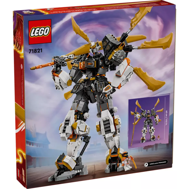 LEGO 71821 NINJAGO MECH DRAGO TITANIO DI COLE GIUGNO 2024