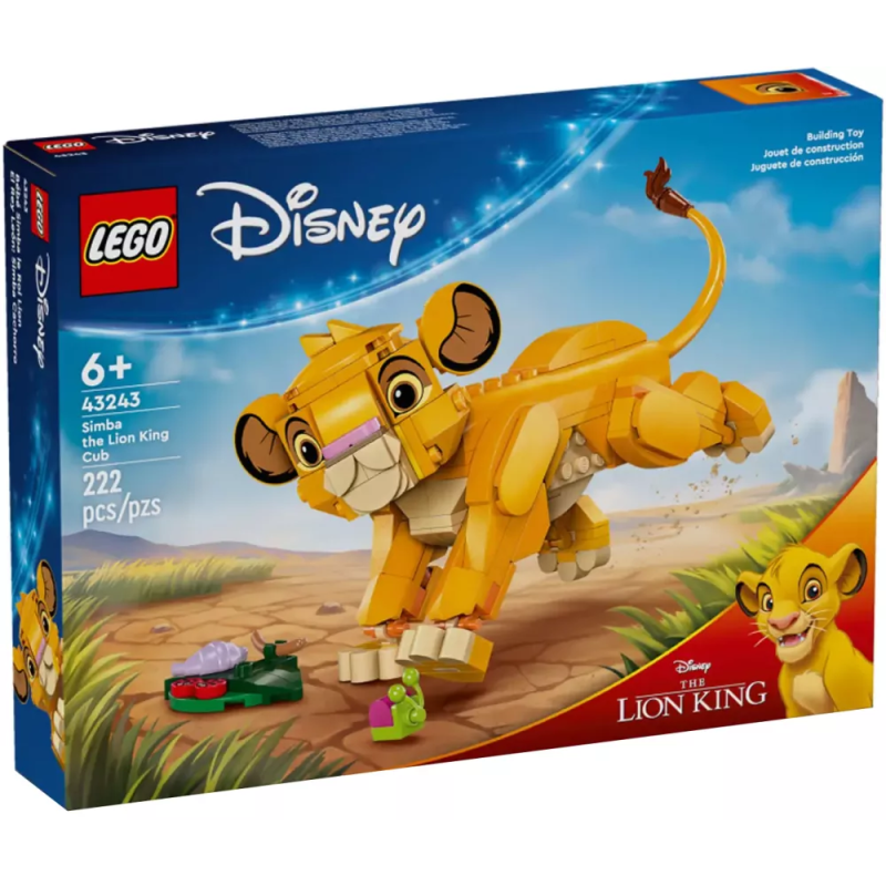 LEGO 43243 DISNEY SIMBA, IL CUCCIOLO DEL RE LEONE GIUGNO 2024