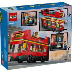 LEGO 60407 CITY AUTOBUS TURISTICO ROSSO A DUE PIANI GIUGNO 2024