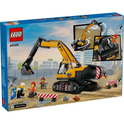 LEGO 60420 CITY ESCAVATORE DA CANTIERE GIALLO GIUGNO 2024