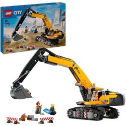 LEGO 60420 CITY ESCAVATORE DA CANTIERE GIALLO GIUGNO 2024