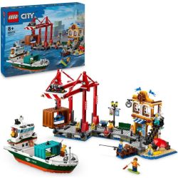 LEGO 60422 CITY PORTO E NAVE MERCI GIUGNO 2024