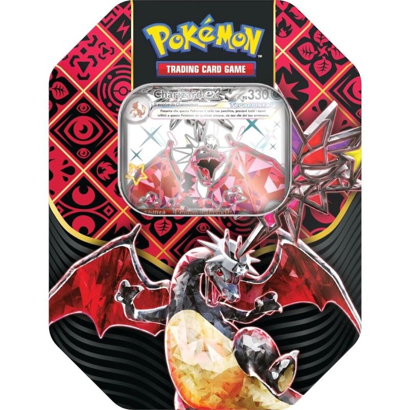 POKEMON DESTINO DI PALDEA CHARIZARD TIN DA COLLEZIONE 820650604478