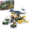 LEGO 76966 JURASSIC WORLD MISSIONE DINOSAURO CAMION TRASPORTO ALLOSAURO AGO 24