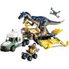 LEGO 76966 JURASSIC WORLD MISSIONE DINOSAURO CAMION TRASPORTO ALLOSAURO AGO 24