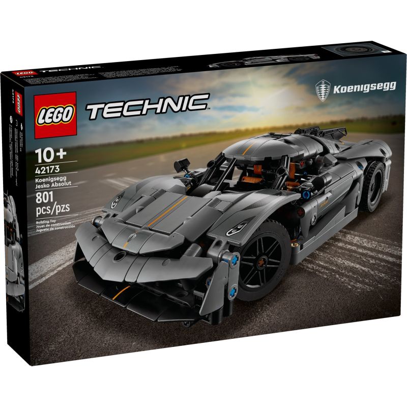 LEGO 42173 TECHNIC HYPERCAR KOENIGSEGG JESKO ABSOLUT GRIGIA AGOSTO 2024