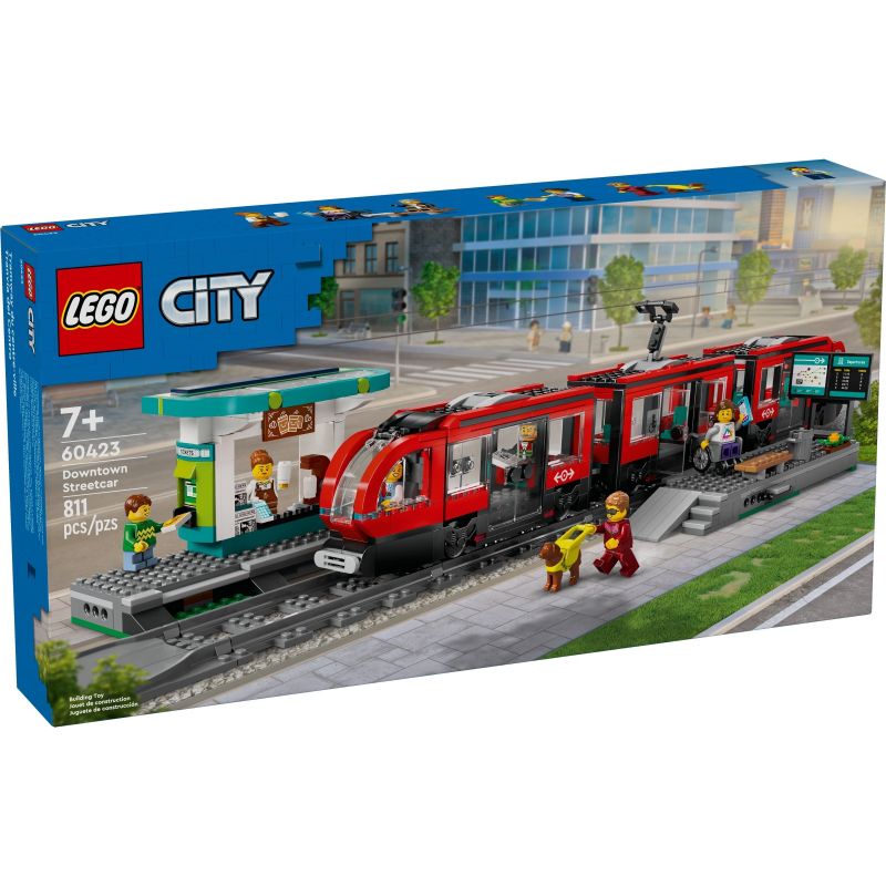 LEGO 60423 CITY TRAM E FERMATA DEL TRAM AGOSTO 2024