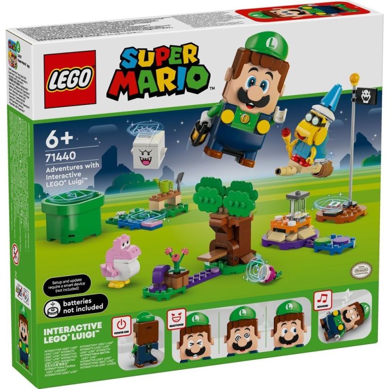 LEGO 71440 SUPER MARIO AVVENTURE DI LEGO LUIGI INTERATTIVO AGOSTO 2024