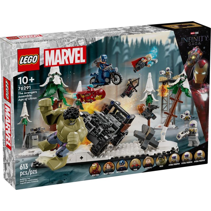 LEGO 76291 MARVEL SUPER HOROES AVENGERS ASSEMBLE: AGE OF ULTRON AGOSTO 2024