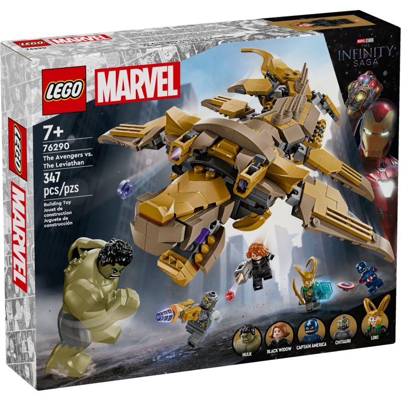 LEGO 76290 MARVEL SUPER HOROES AVENGERS VS. LEVIATHAN AGOSTO 2024