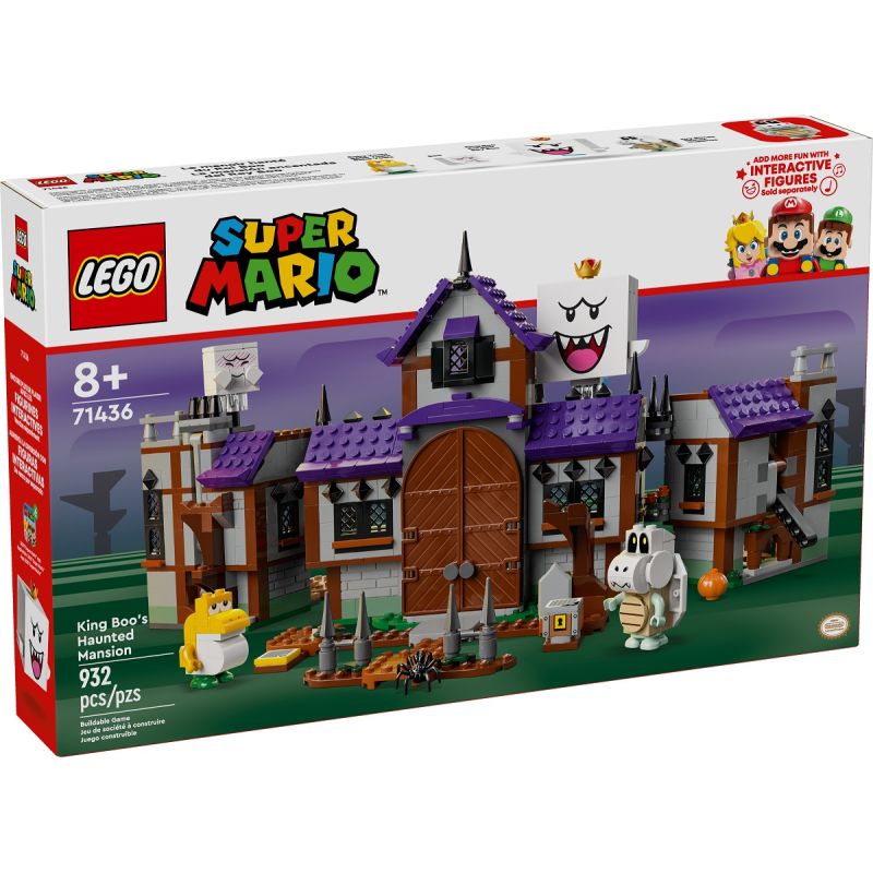 LEGO 71436 SUPER MARIO VILLA STREGATA DI RE BOO AGOSTO 2024