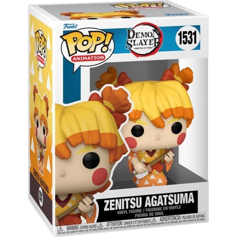 POP FUNKO 1531 ZENITSU - KIMONO DEMON SLAYER VINYL FIGURE 9CM