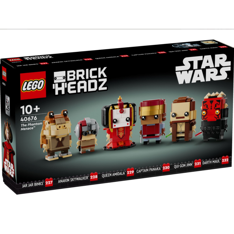 LEGO 40676 STAR WARS LA MINACCIA FANTASMA BRICKHEADZ