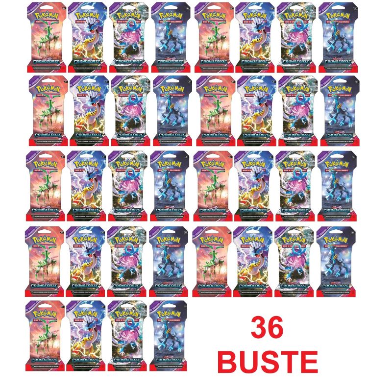 POKEMON CRONOFORZE 36 BUSTINE SCARLATTO E VIOLETTO ITA