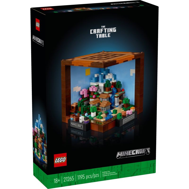 LEGO 21265 MINECRAFT BANCO DA LAVORO AGOSTO 2024