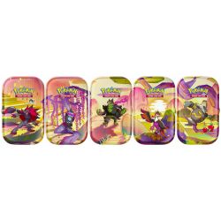 POKEMON SEGRETO FIABESCO SET DA 5 MINI TIN DA COLLEZIONE ITALIANO