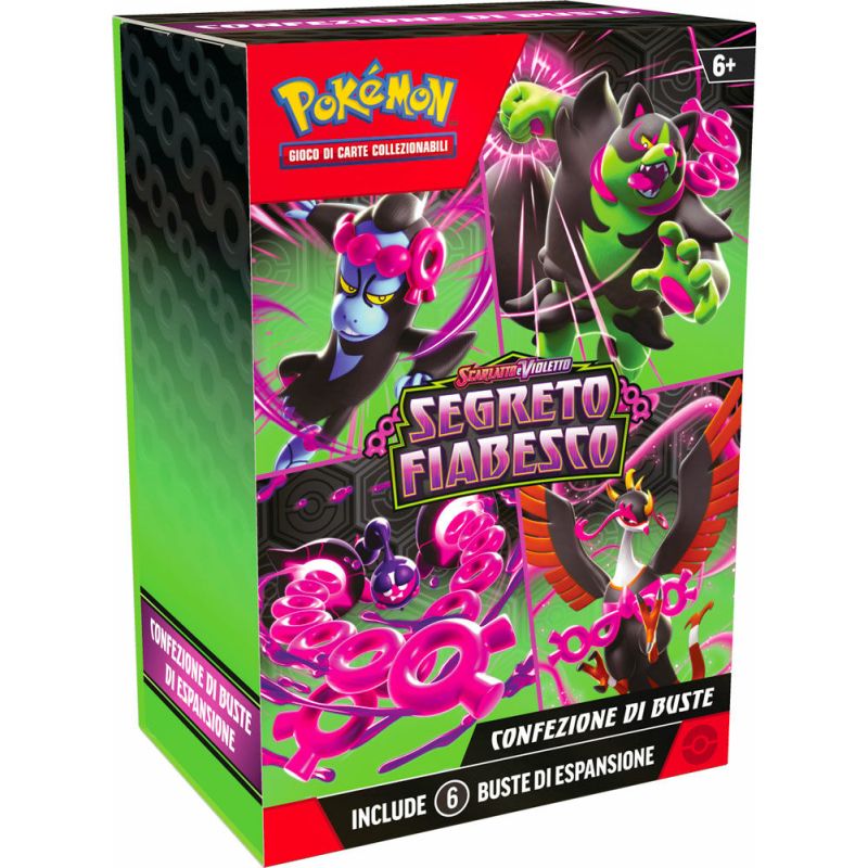 POKEMON SEGRETO FIABESCO BUNDLE 6 BUSTE ITALIANO