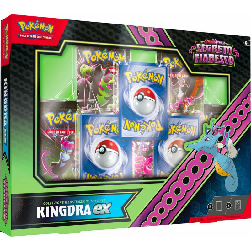 POKEMON COLLEZIONE KINGDRA EX SEGRETO FIABESCO ITALIANO 820650605338