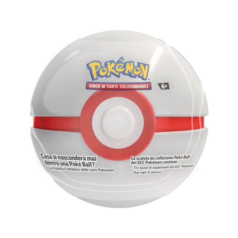 POKEMON TIN POKE BALL PREMIER BALL BIANCA BEST OF 2021 IN ITALIANO