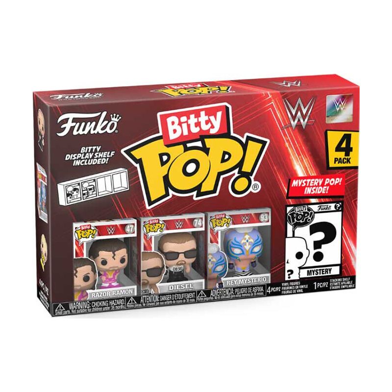 FUNKO BITTY POP RAZOR RAMONWWE - WWE VINYL FIGURE 4 PZ 75463