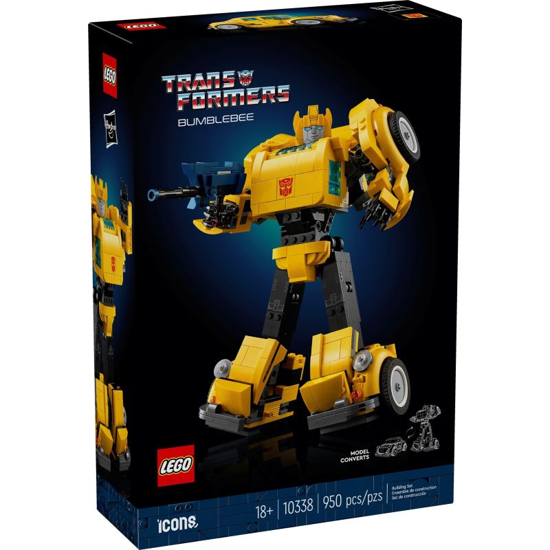 LEGO 10338 ICONS BUMBLEBEE TRANSFORMERS SETTEMBRE 2024