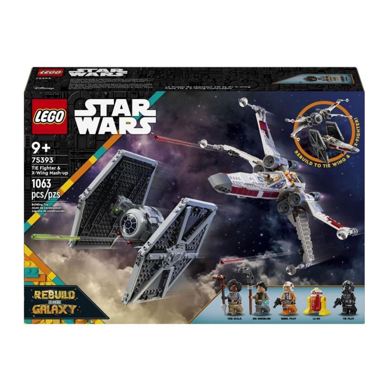 LEGO 75393 STAR WARS X-WING VS. TIE FIGHTER AGOSTO 2024