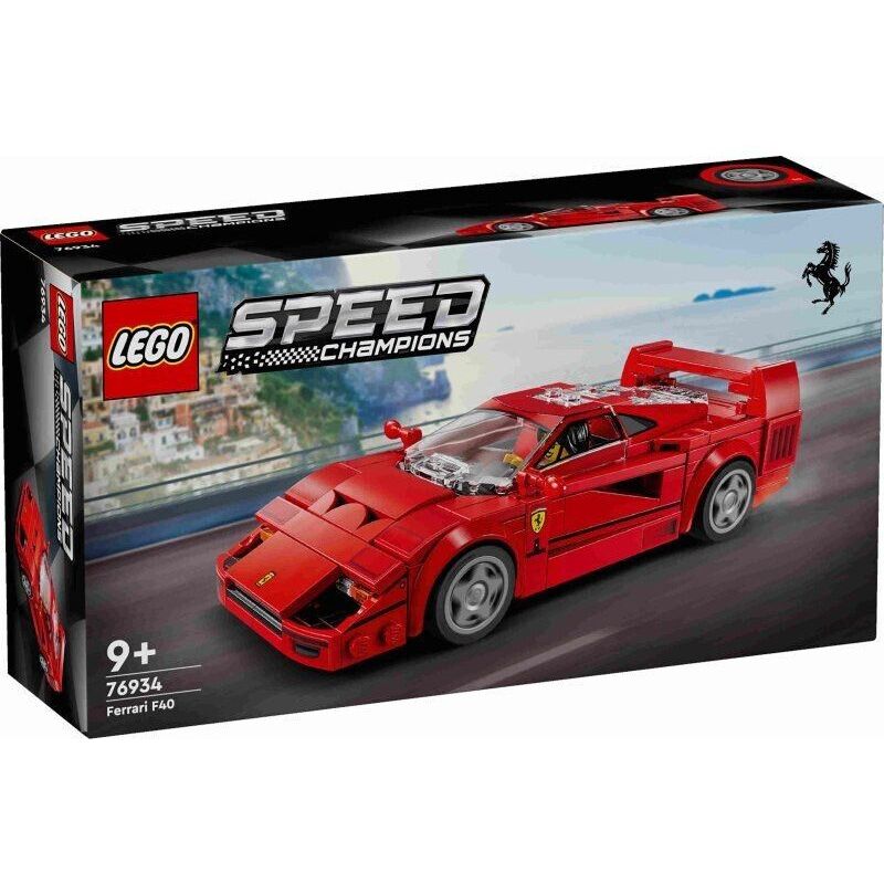 LEGO 76934 SPEED CHAMPIONS SUPERCAR FERRARI F40 AGOSTO 2024