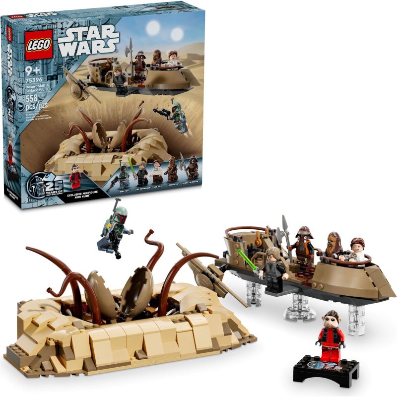 LEGO 75396 STAR WARS ESCAPE FROM THE SARLACC AGOSTO 2024