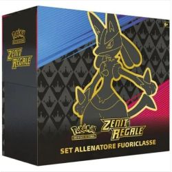 POKEMON SET ALLENATORE FUORICLASSE ZENIT REGALE SPADA E SCUDO (LUCARIO) R