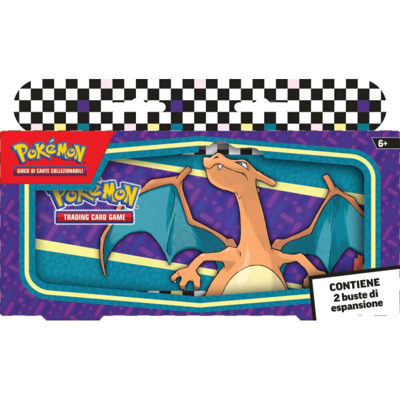 POKEMON ASTUCCIO RITORNO A SCUOLA CHARIZARD BACK TO SCHOOL LUGLIO 2024 ITA