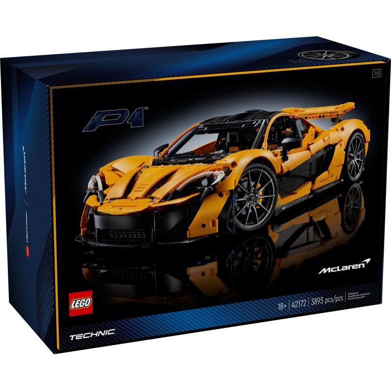 LEGO 42172 TECHNIC MCLAREN P1 SUPERCAR SETTEMBRE 2024