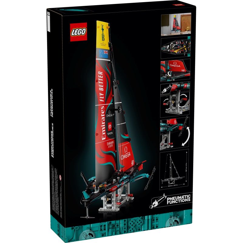 LEGO 42174 TECHNIC YACT EMIRATES TEAM NEW ZELAND AC75  AGOSTO 2024